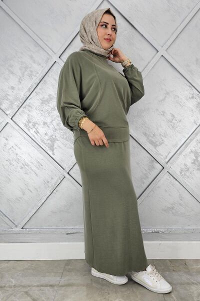 KADIN YARASA KOL TESETTÜR TAKIM HAKİ - 5 BEDEN