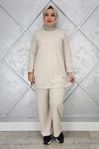 KADIN KOL LASTİKLİ TESETTÜR TAKIM