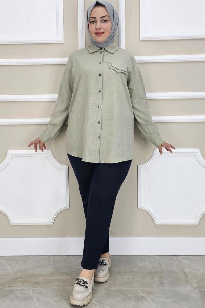 PYS KADIN KORSAJLI BATTAL PANTOLON LACİVERT - 56