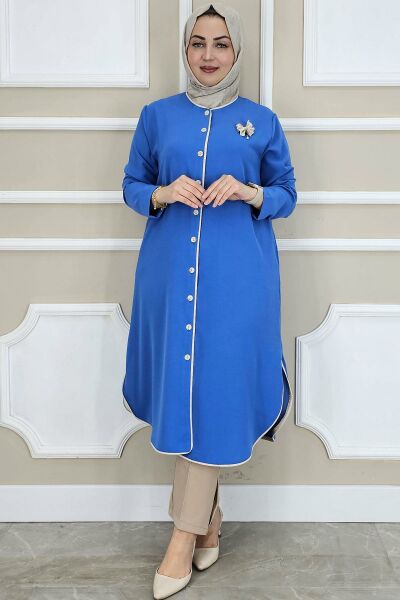 PYS KADIN BİYELİ BROŞ DETAYLI TESETTÜR KAP