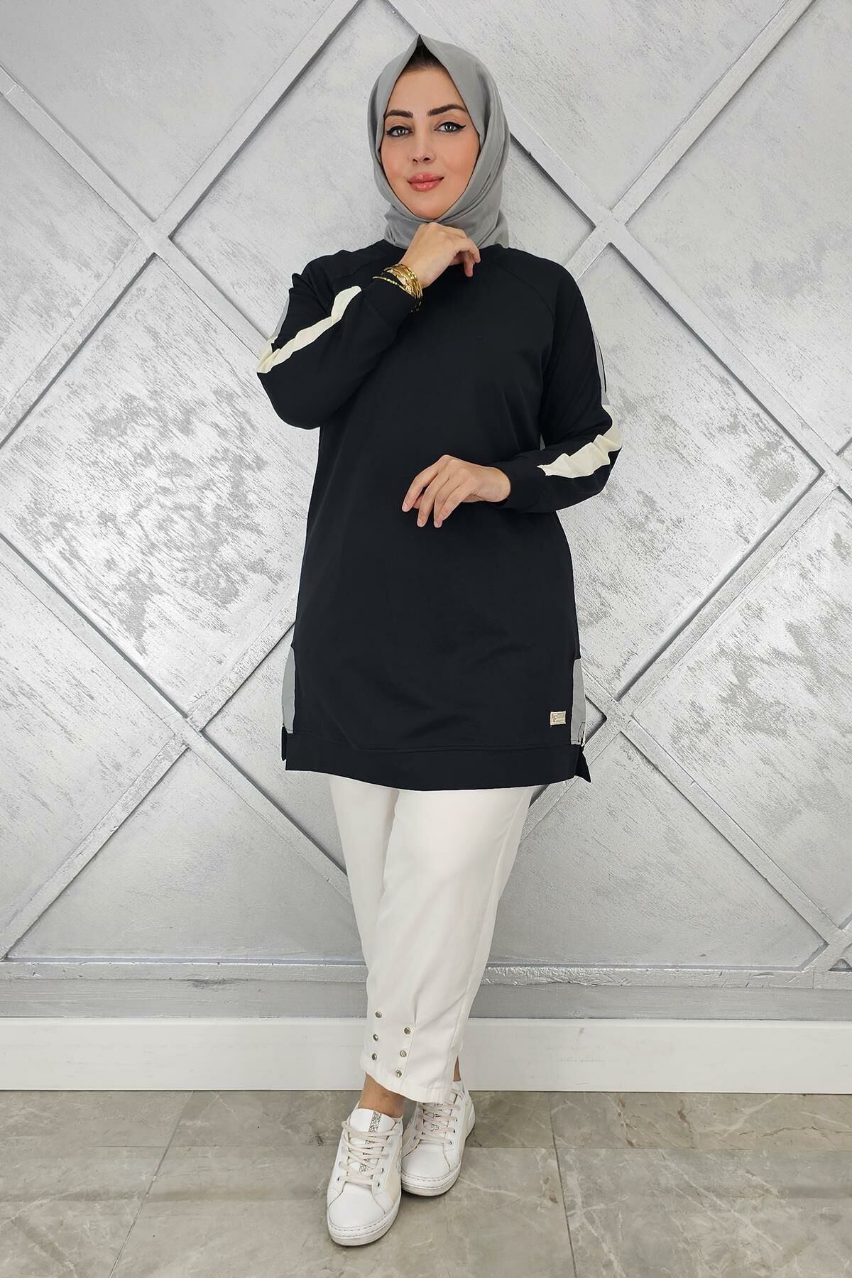 KADIN KOLLARI KOMBİNLİ TESETTÜR TUNİK