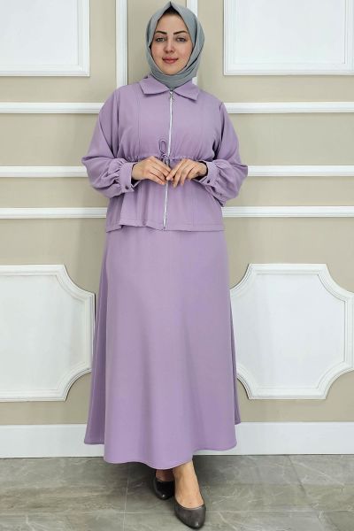 PYS KADIN FERMUARLI BAĞCIKLI TESETTÜR TAKIM